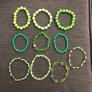 Green Bracelets 💚🟢🟩